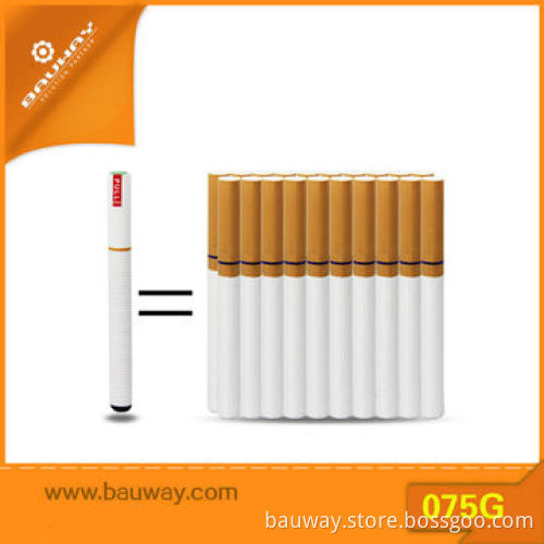 Shenzhen Bauway Mini Disposable E Cig 075G, Soft Tip, 120 Puffs